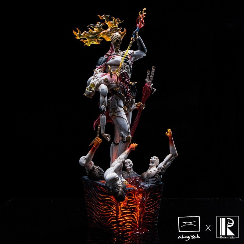 R-one studio × Ching Yeh《Obliviaz》系列「血陽:普羅米修斯」GK 極魄力降世!