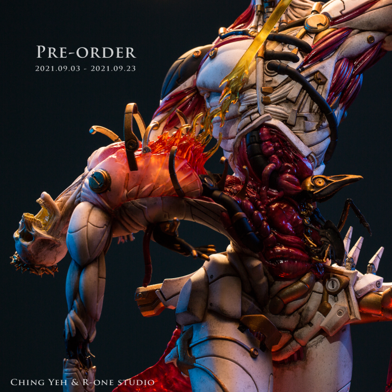 R-one studio × Ching Yeh《Obliviaz》系列「血陽:普羅米修斯」GK 極魄力降世!