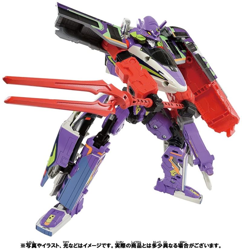 新幹線變形機器人 Shinkalion Z 500 M Sky Type Eva 初號機列車再度啟航 玩具人toy People News