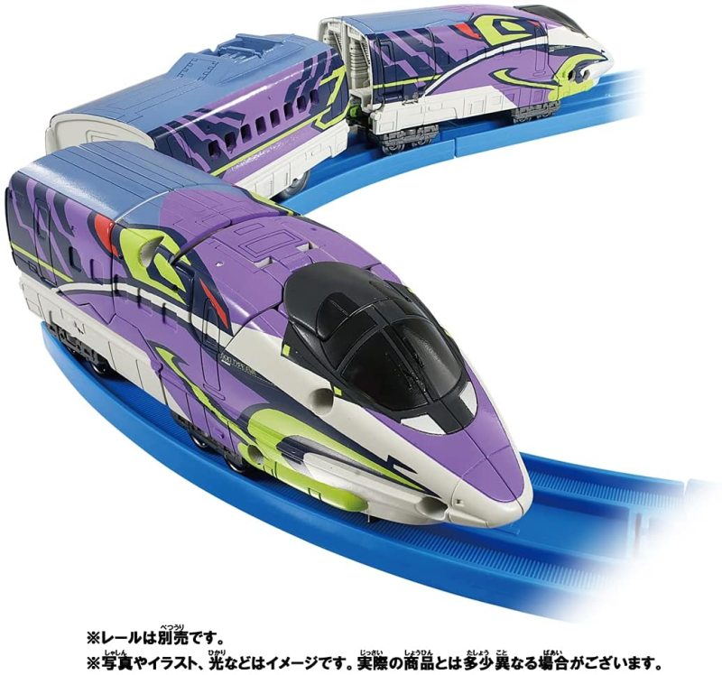 新幹線變形機器人『SHINKALION Z 500 μ-SKY TYPE EVA』初號機列車再度 