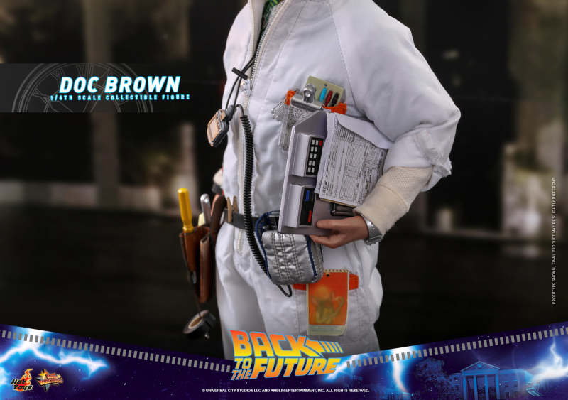 Hot Toys - MMS609 -《回到未來》布朗博士(Doc Brown)1/6 比例收藏級人偶 普通版