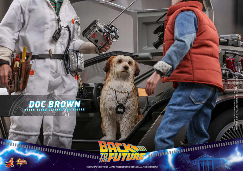Hot Toys - MMS609 -《回到未來》布朗博士(Doc Brown)1/6 比例收藏級人偶 普通版