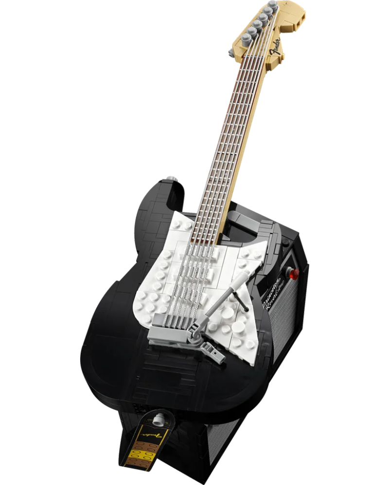 LEGO 21329 Ideas 系列【Fender Stratocaster 電吉他】堆砌出 70 年代的搖滾靈魂!