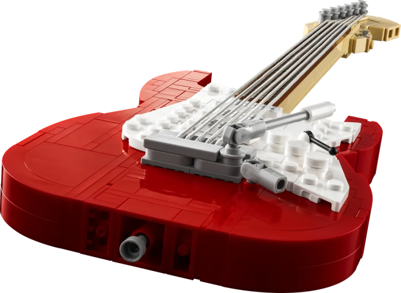 LEGO 21329 Ideas 系列【Fender Stratocaster 電吉他】堆砌出 70 年代的搖滾靈魂!