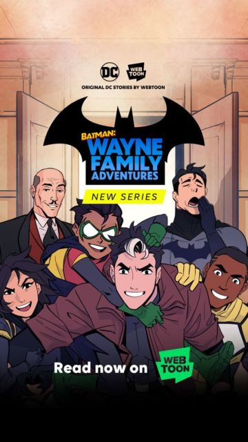 DC×Line Webtoon首部網路漫畫公開　《蝙蝠俠：韋恩家族歷險記》正式開啟全新連載