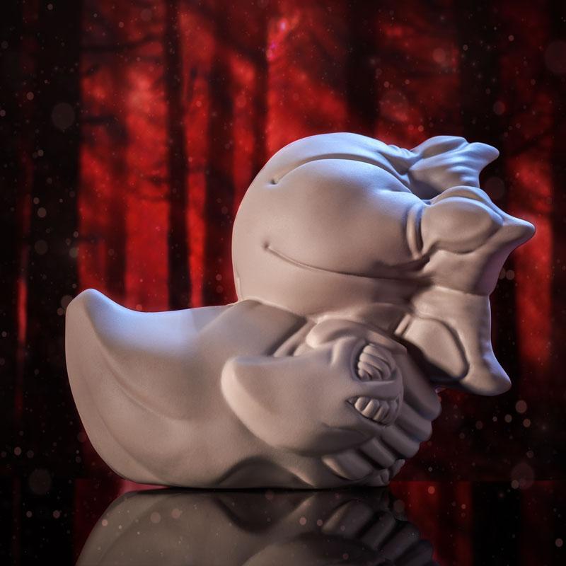 Numskull Designs TUBBZ 系列《怪奇物語》11號、吉姆·哈普、魔神、史帝夫·哈靈頓 黃色小鴨角色扮演收藏