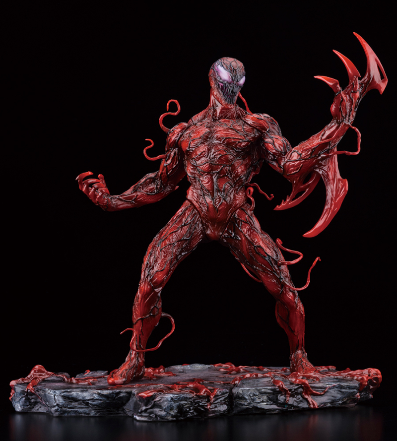 壽屋 ARTFX+ 系列 MARVEL【屠殺 RENEWAL 版本】カーネイジ リニューアルエディション 1/10 比例PVC塗裝完成品