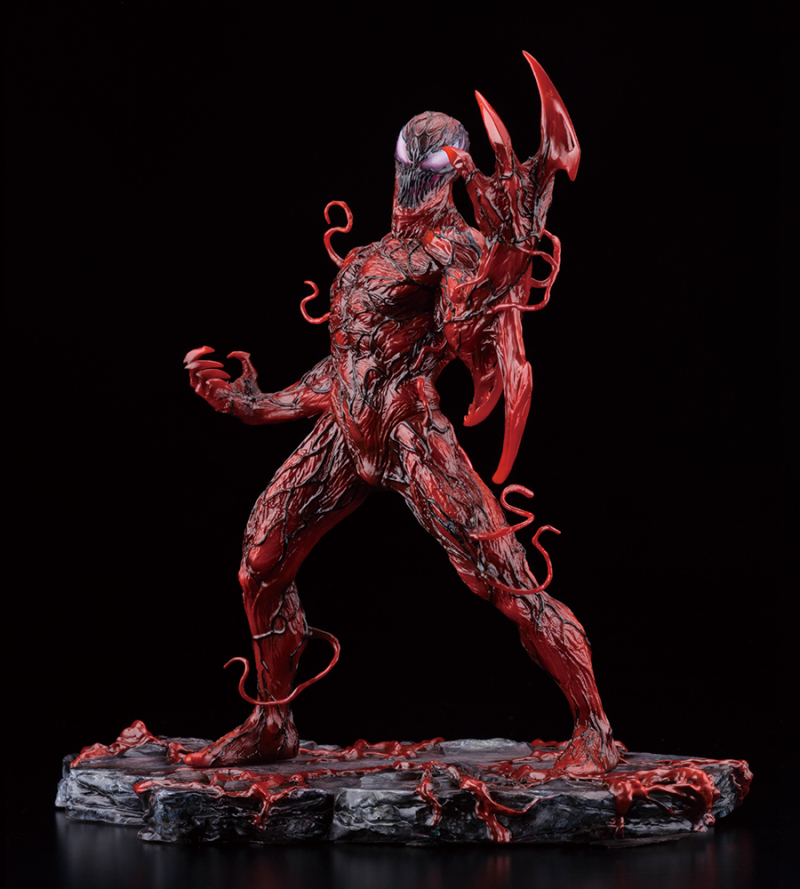 壽屋 ARTFX+ 系列 MARVEL【屠殺 RENEWAL 版本】カーネイジ リニューアルエディション 1/10 比例PVC塗裝完成品