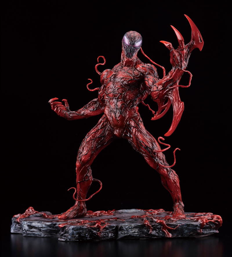 壽屋 ARTFX+ 系列 MARVEL【屠殺 RENEWAL 版本】カーネイジ リニューアルエディション 1/10 比例PVC塗裝完成品