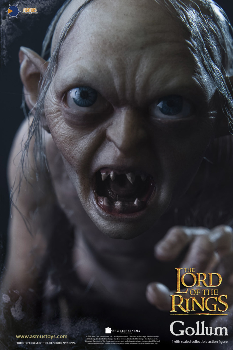 Asmus Toys《魔戒》咕嚕（Gollum）/ 史麥戈（Sméagol）1/6 比例收藏級人偶