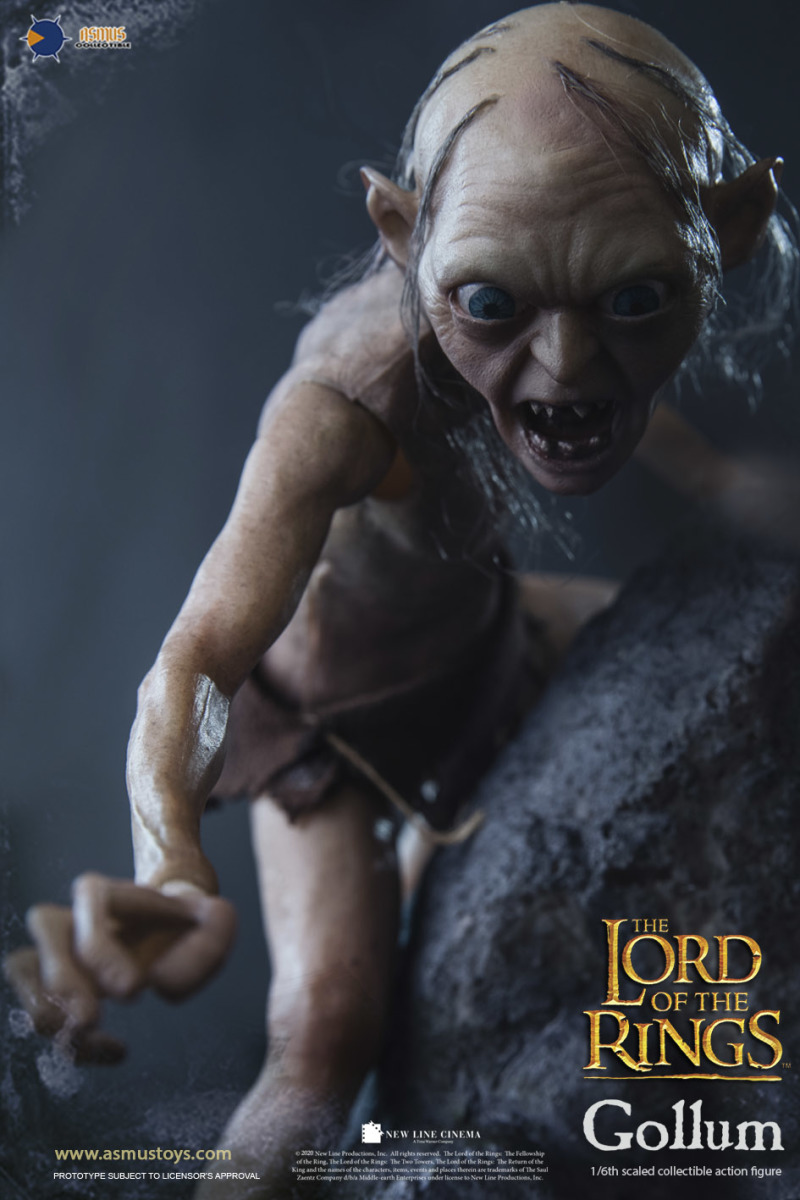 Asmus Toys《魔戒》咕嚕（Gollum）/ 史麥戈（Sméagol）1/6 比例收藏級人偶