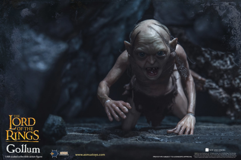 Asmus Toys《魔戒》咕嚕（Gollum）/ 史麥戈（Sméagol）1/6 比例收藏級人偶