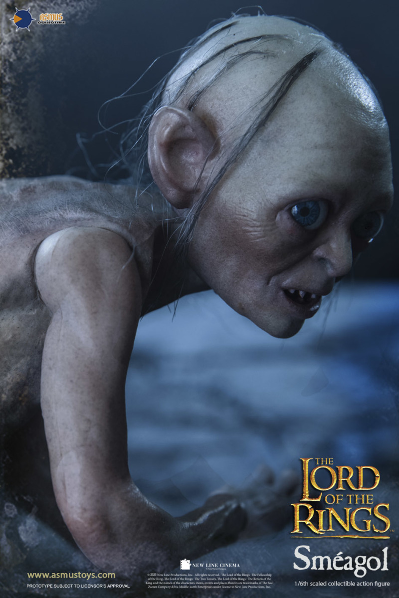 Asmus Toys《魔戒》咕嚕（Gollum）/ 史麥戈（Sméagol）1/6 比例收藏級人偶