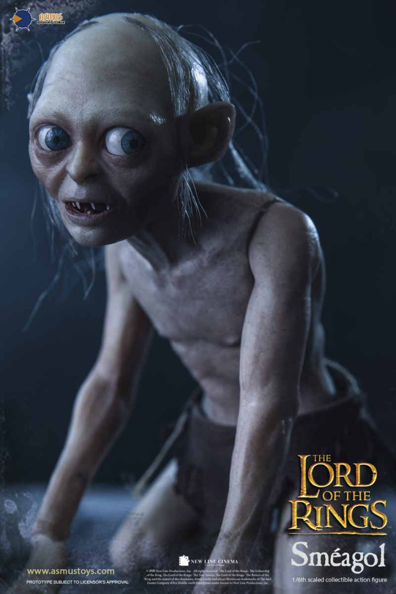 Asmus Toys《魔戒》咕嚕（Gollum）/ 史麥戈（Sméagol）1/6 比例收藏級人偶