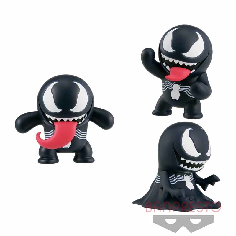 BANPRESTO YOURUTTO 系列 MARVEL【猛毒】Venom 肥短可愛的最萌反派！？
