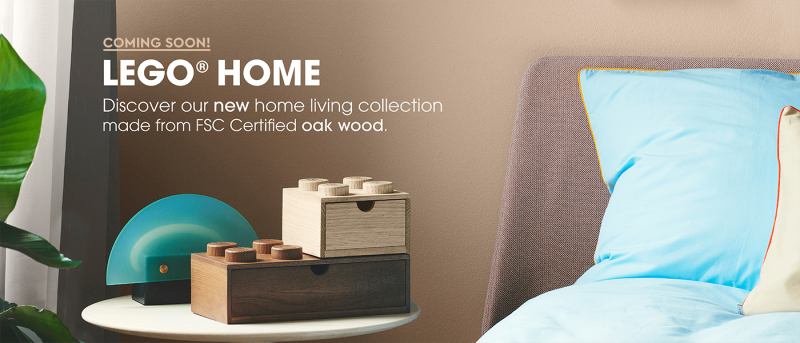 樂高造型 × 木製質感!LEGO Home – Wooden Collection 情報公開 由丹麥 Room Copenhagen 打造的全新收納系列