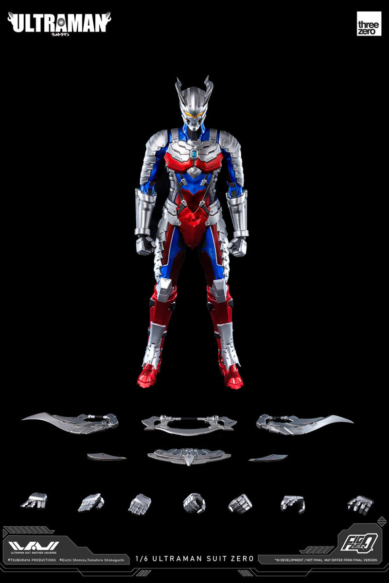 threezero《超人力霸王》ULTRAMAN SUIT ZERO 1/6比例全可動人偶即將登場！