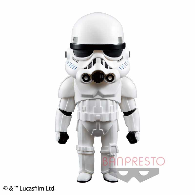 BANPRESTO POLIGOROID 系列《星際大戰》帝國風暴兵(Stormtrooper)名符其實的大頭兵參戰!