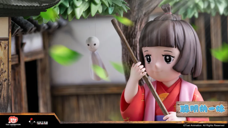 光年工作室《一休和尚》全球首款「一休·四季」場景雕像 展現四季變換的動人景色！