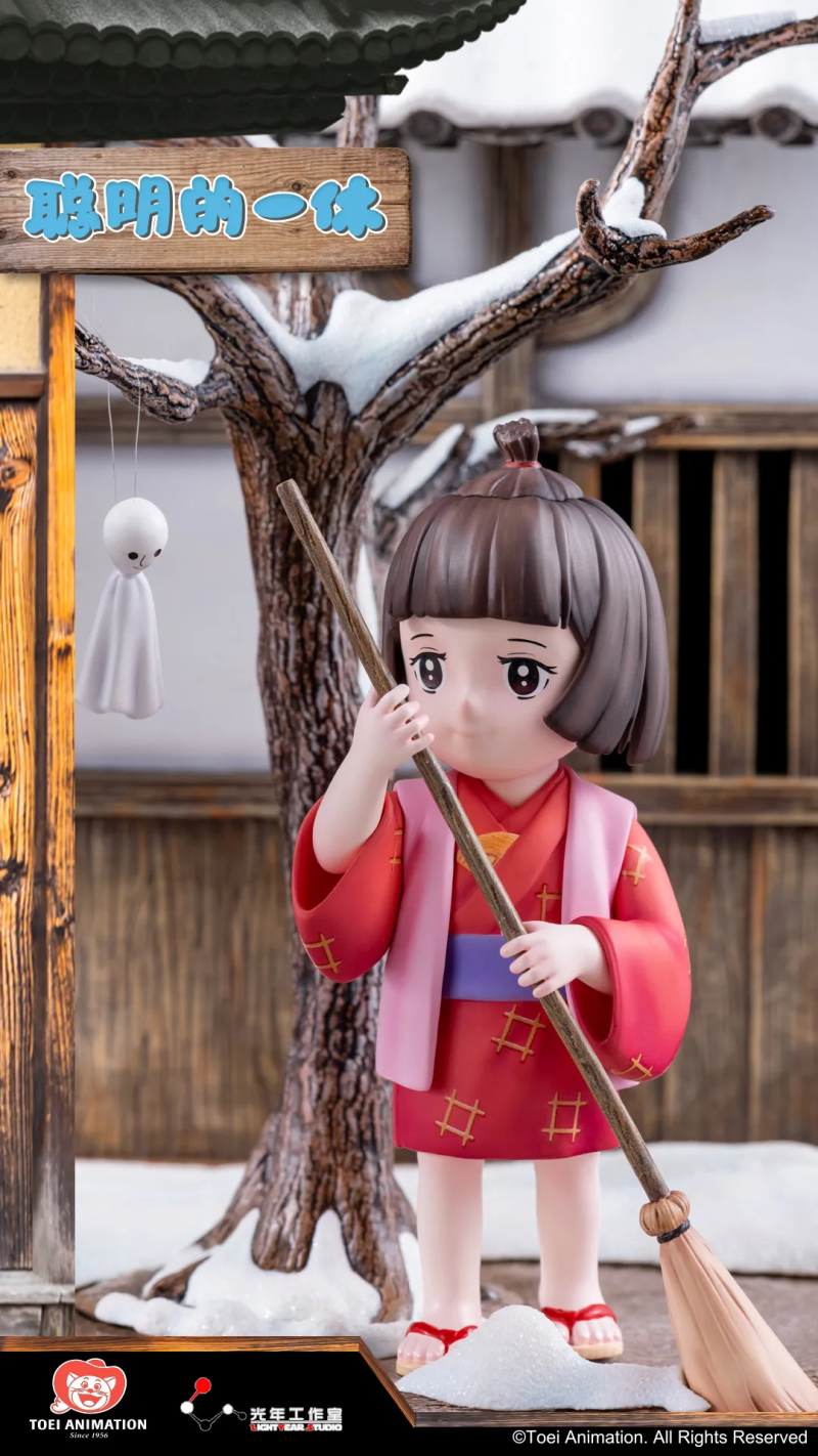 光年工作室《一休和尚》全球首款「一休·四季」場景雕像 展現四季變換的動人景色！