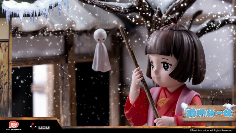 光年工作室《一休和尚》全球首款「一休·四季」場景雕像 展現四季變換的動人景色！