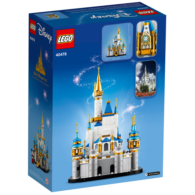 LEGO 40478【迷你迪士尼城堡】Mini Disney Castle 情報公開 神奇夢幻的城堡縮小再來！