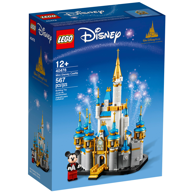 LEGO 40478【迷你迪士尼城堡】Mini Disney Castle 情報公開 神奇夢幻的城堡縮小再來！