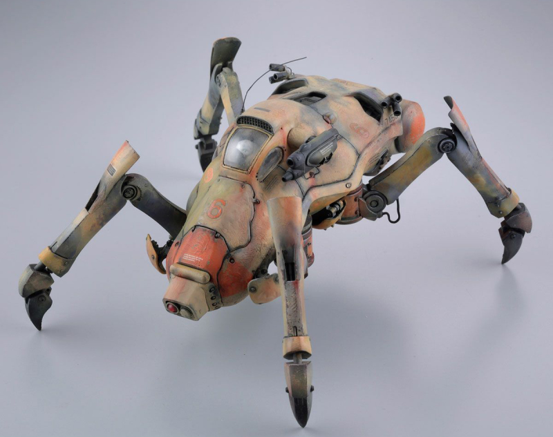 海洋堂 DO-YANEN 系列首彈新作《Ma.K》四足重型 P.K.A「STURM KÄFER」（シュトゥルムケーファー）1/35 比例組裝模型