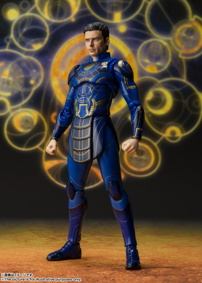 S.H.Figuarts《永恆族》伊格瑞斯 イカリス（エターナルズ）可動人偶 附上強大宇宙能量射線特效！