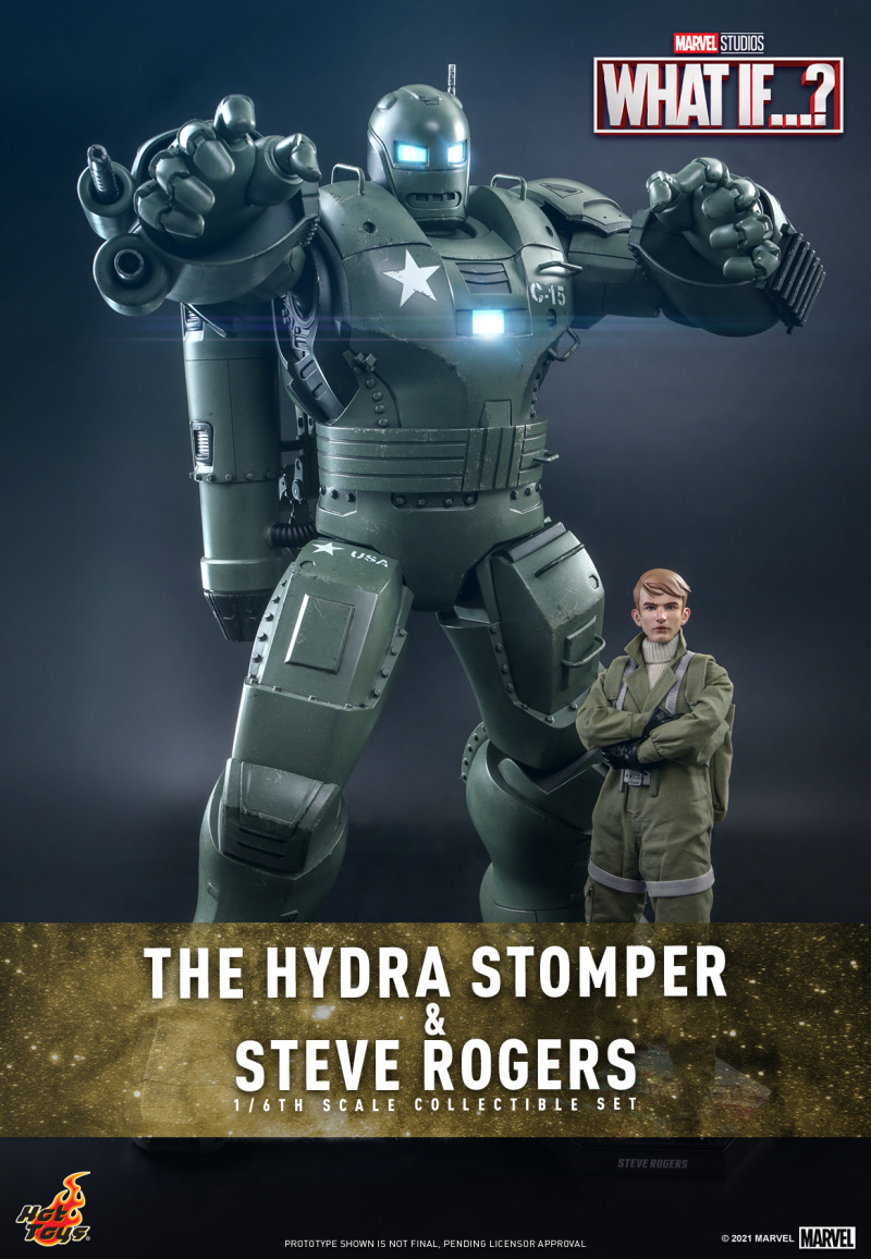 Hot Toys - TMS060 -《假如…？》九頭蛇重踏者＆史蒂夫·羅傑斯（The Hydra Stomper and Steve Rogers）1/6 比例套裝組