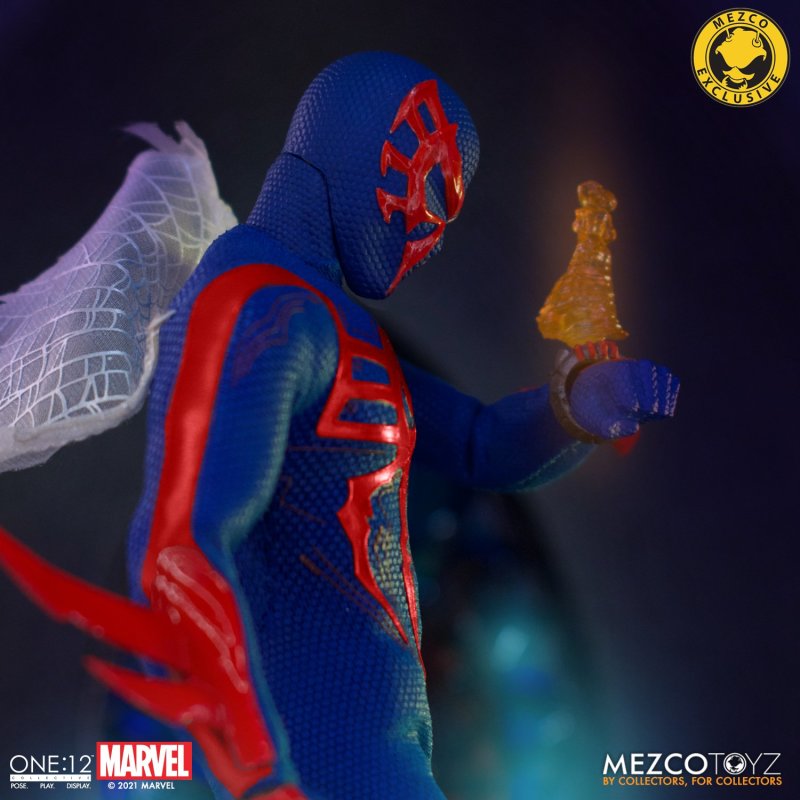 MEZCO TOYZ ONE:12 COLLECTIVE 系列 MARVEL【蜘蛛人2099】可動人偶