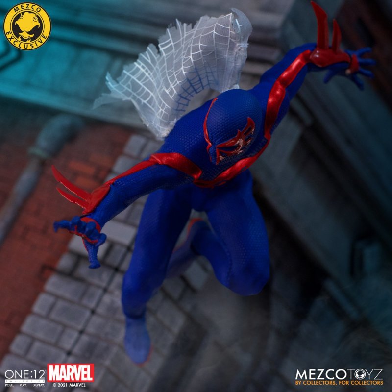 MEZCO TOYZ ONE:12 COLLECTIVE 系列 MARVEL【蜘蛛人2099】可動人偶