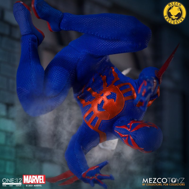 MEZCO TOYZ ONE:12 COLLECTIVE 系列 MARVEL【蜘蛛人2099】可動人偶