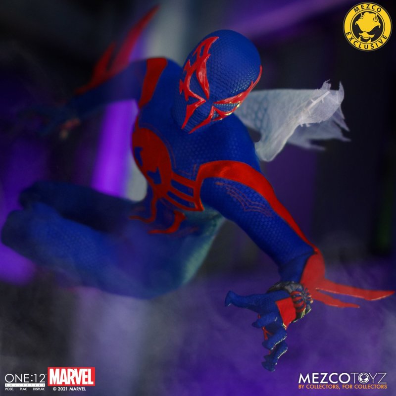MEZCO TOYZ ONE:12 COLLECTIVE 系列 MARVEL【蜘蛛人2099】可動人偶
