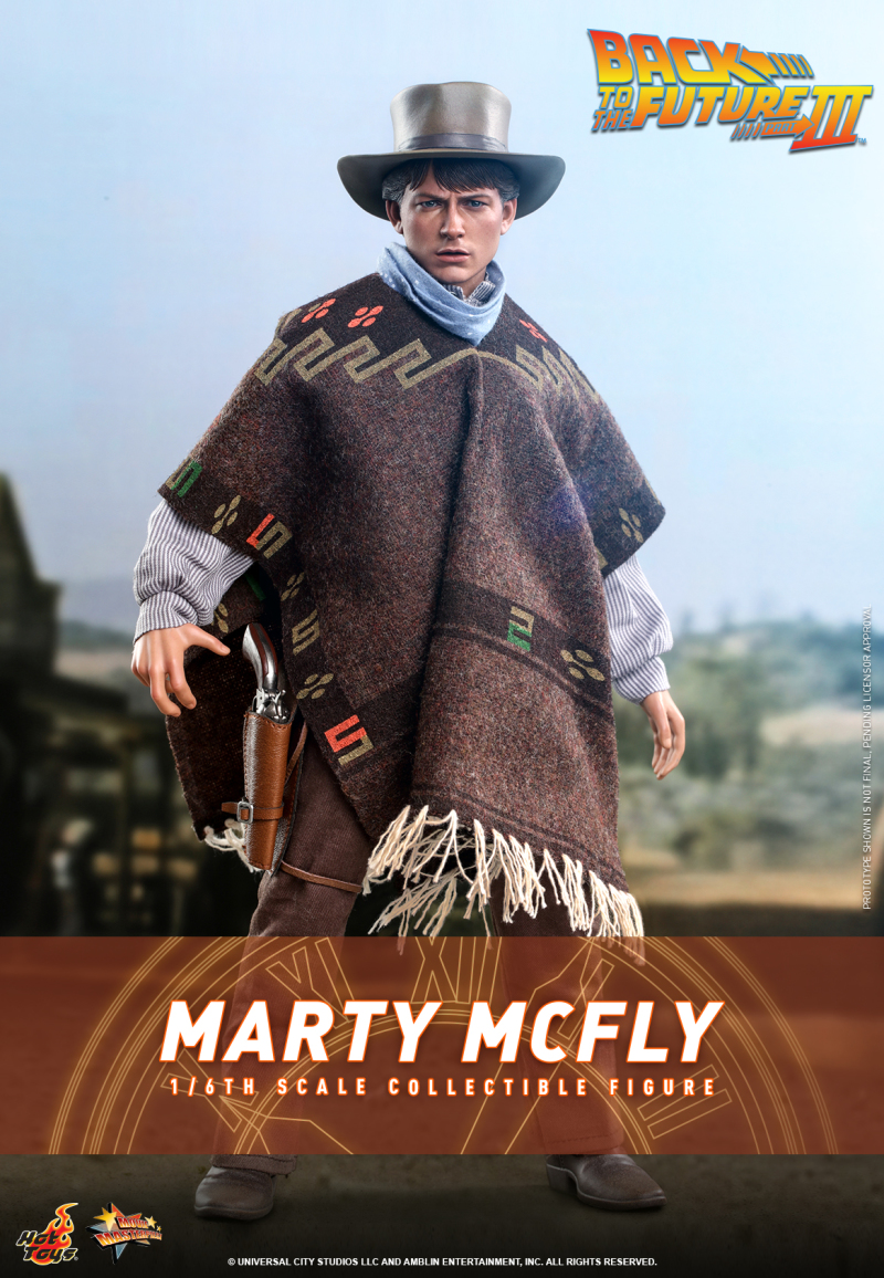 Hot Toys – MMS616 -《回到未來第三集》馬蒂·麥佛萊(Marty McFly)1/6 比例收藏級人偶