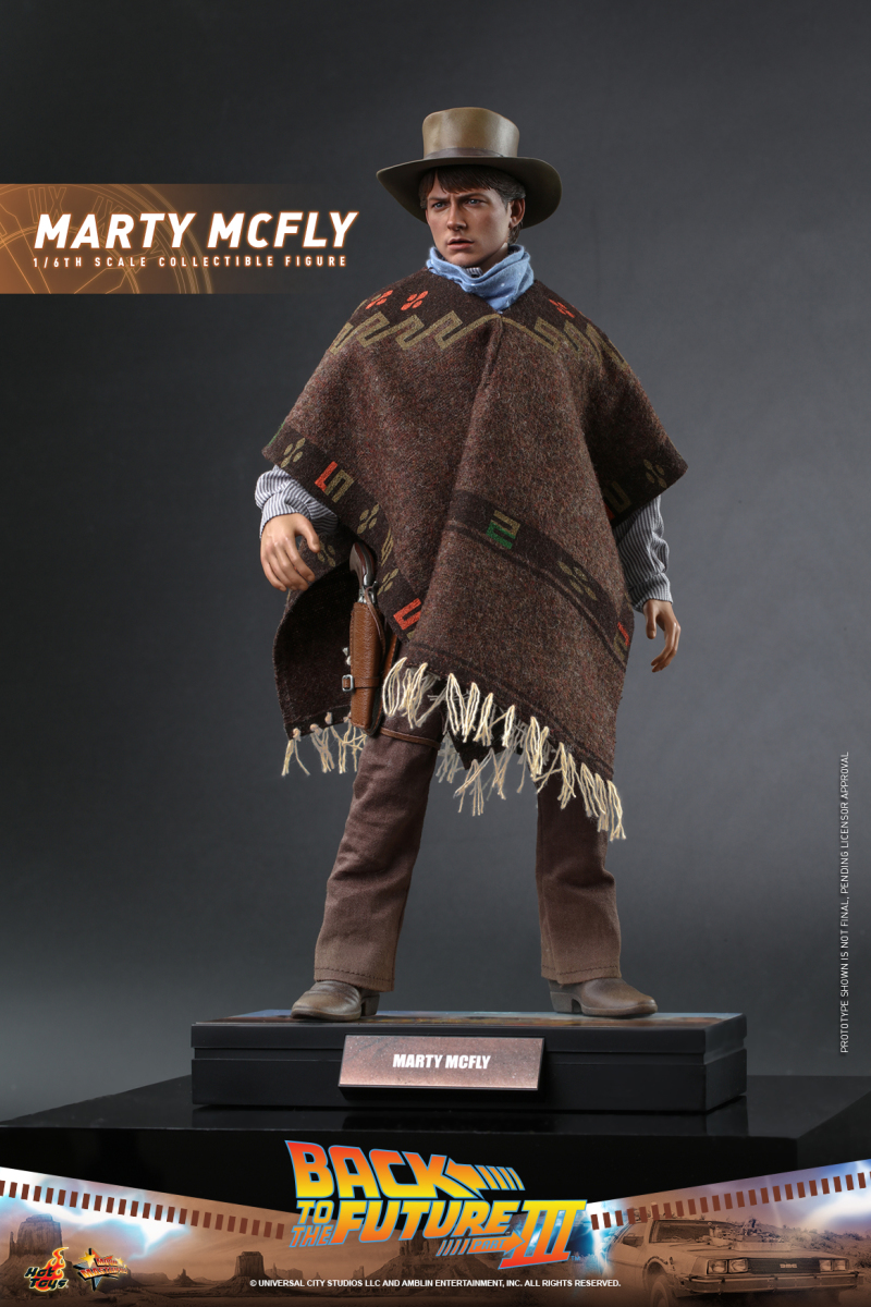 Hot Toys – MMS616 -《回到未來第三集》馬蒂·麥佛萊(Marty McFly)1/6 比例收藏級人偶