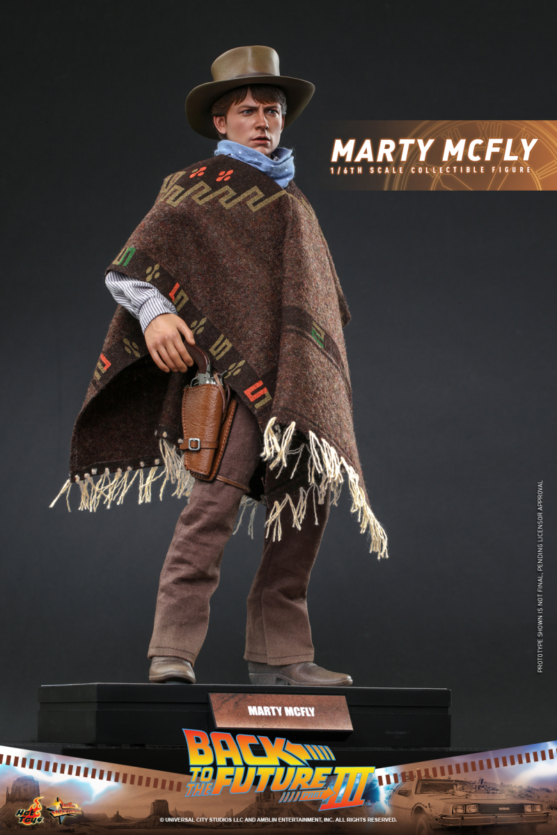 Hot Toys – MMS616 -《回到未來第三集》馬蒂·麥佛萊(Marty McFly)1/6 比例收藏級人偶