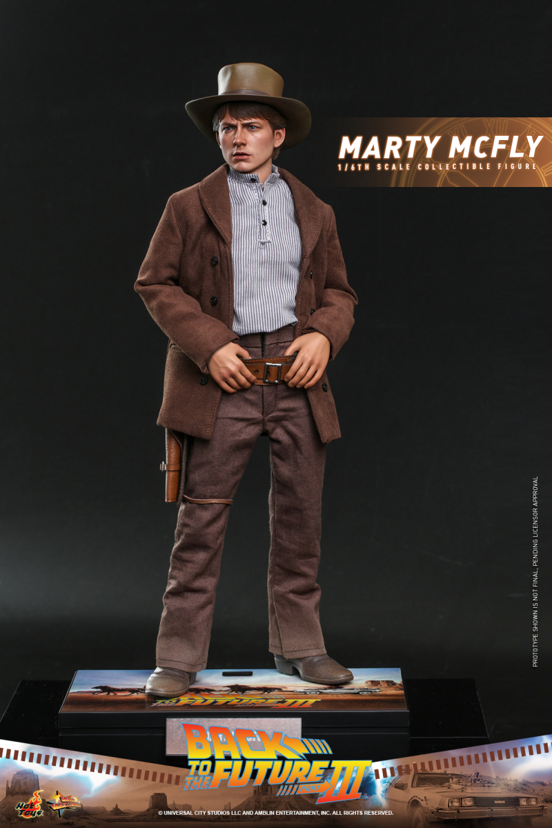 Hot Toys – MMS616 -《回到未來第三集》馬蒂·麥佛萊(Marty McFly)1/6 比例收藏級人偶