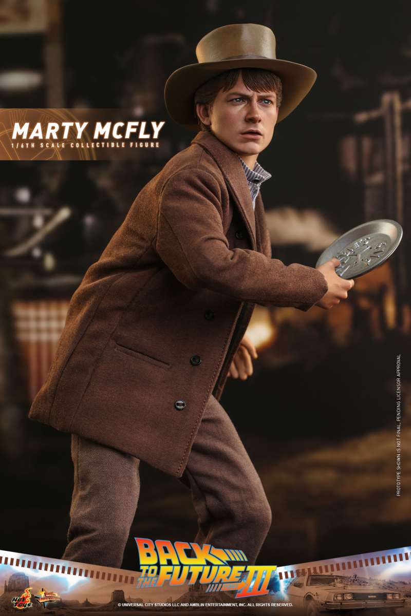 Hot Toys – MMS616 -《回到未來第三集》馬蒂·麥佛萊(Marty McFly)1/6 比例收藏級人偶