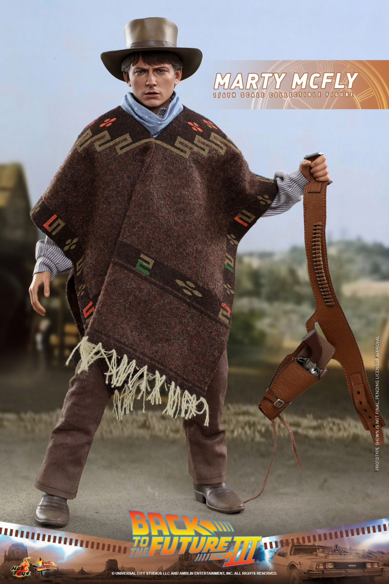 Hot Toys – MMS616 -《回到未來第三集》馬蒂·麥佛萊(Marty McFly)1/6 比例收藏級人偶