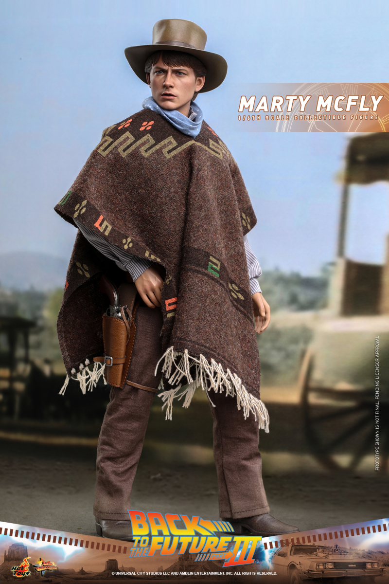 Hot Toys – MMS616 -《回到未來第三集》馬蒂·麥佛萊(Marty McFly)1/6 比例收藏級人偶