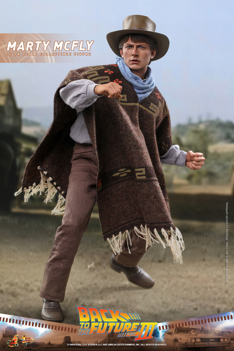 Hot Toys – MMS616 -《回到未來第三集》馬蒂·麥佛萊(Marty McFly)1/6 比例收藏級人偶