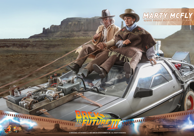 Hot Toys – MMS616 -《回到未來第三集》馬蒂·麥佛萊(Marty McFly)1/6 比例收藏級人偶