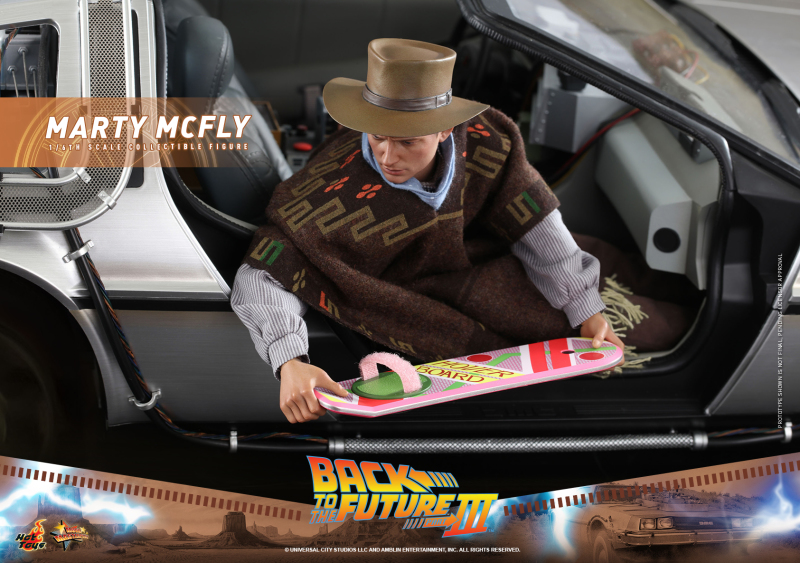 Hot Toys – MMS616 -《回到未來第三集》馬蒂·麥佛萊(Marty McFly)1/6 比例收藏級人偶