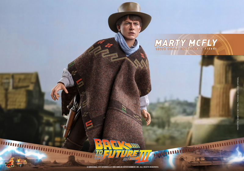Hot Toys – MMS616 -《回到未來第三集》馬蒂·麥佛萊(Marty McFly)1/6 比例收藏級人偶