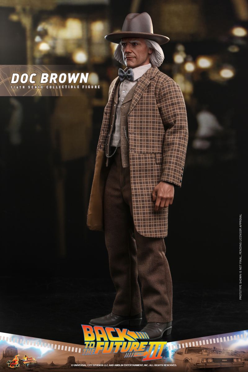 Hot Toys – MMS617 -《回到未來第三集》布朗博士(Doc Brown)1/6 比例收藏級人偶