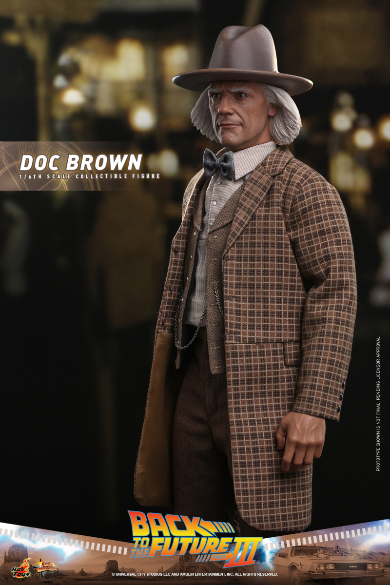 Hot Toys – MMS617 -《回到未來第三集》布朗博士(Doc Brown)1/6 比例收藏級人偶