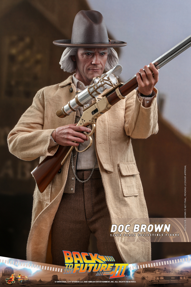Hot Toys – MMS617 -《回到未來第三集》布朗博士(Doc Brown)1/6 比例收藏級人偶