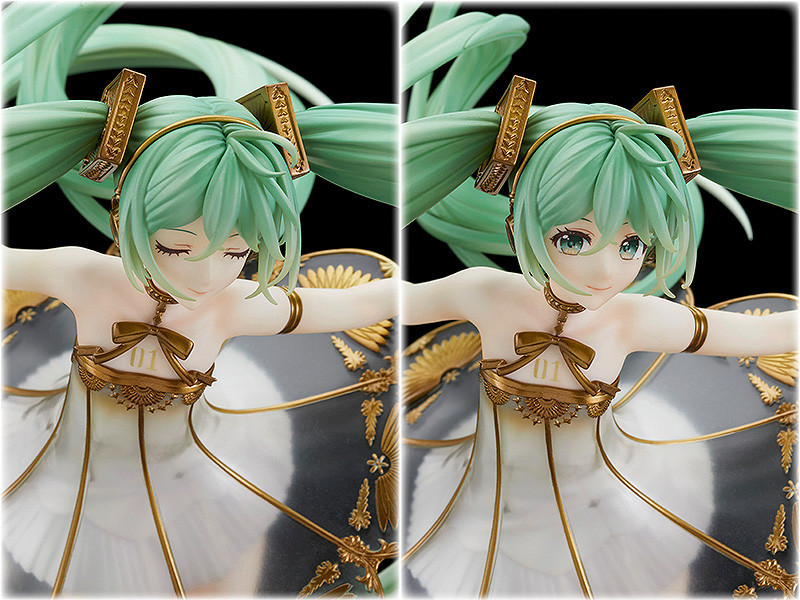 留聲機上舞動的樂之精靈♪ GSC「初音未來交響樂 5th Anniversary Ver.」1/1比例模型