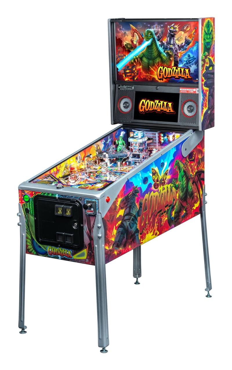 Stern Pinball × 東寶「哥吉拉彈珠台」以鋼鐵圓球抵禦怪獸大舉侵略的極致體驗！（The Godzilla Pinball Machines）
